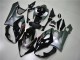 Noir Brillant Argent Carénages Moto Suzuki GSXR 1000 2005-2006