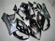 Noir Brillant Argent Carénages Moto Suzuki GSXR 1000 2005-2006