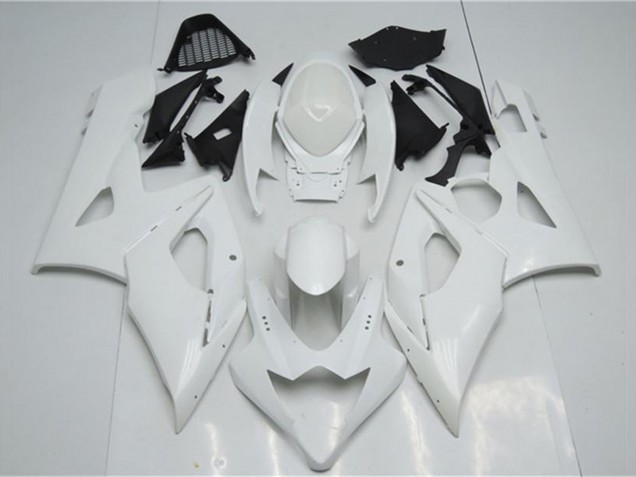 Blanc Carénage Moto Suzuki GSXR 1000 2005-2006