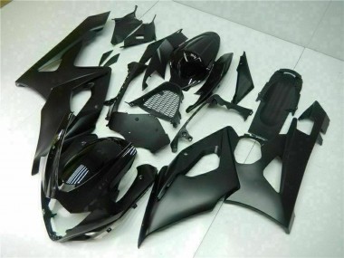 Noir Brillant Noir Mat Kits Carénages Moto ABS Suzuki GSXR 1000 2005-2006 Pas Chère