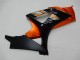 Orange Noir Carénages Moto Suzuki GSXR 1000 2007-2008