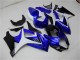 Blanc Bleu Noir No Décalque Carénage Moto Suzuki GSXR 1000 2007-2008