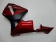 Rouge Noir Mat Bande Carénage Moto Honda CBR600RR 2003-2004