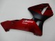 Rouge Noir Mat Bande Carénage Moto Honda CBR600RR 2003-2004
