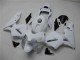Blanc Brillant Carénage Moto Honda CBR600RR 2003-2004