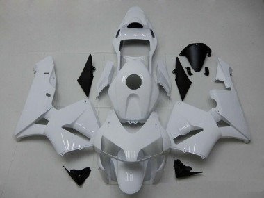 Blanc Brillant Carénage Moto Honda CBR600RR 2003-2004 Pas Chère