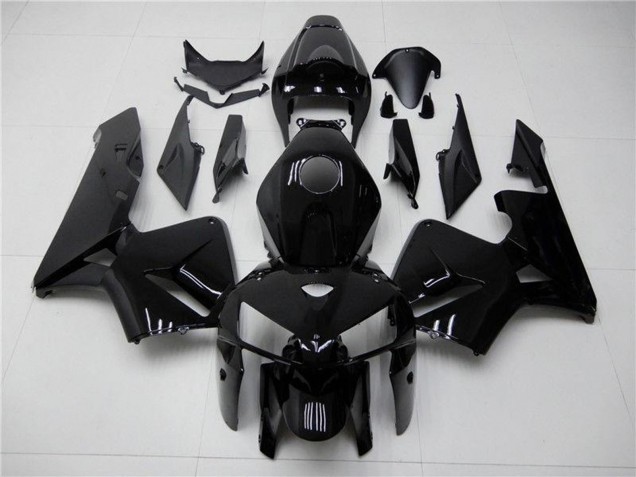 Noir Brillant Carénages Moto Honda CBR600RR 2005-2006