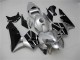Argent Noir Carénages Moto Honda CBR600RR 2005-2006