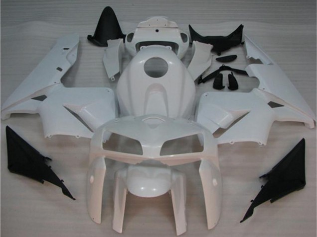 Blanc Kits Carénages Moto Honda CBR600RR 2005-2006