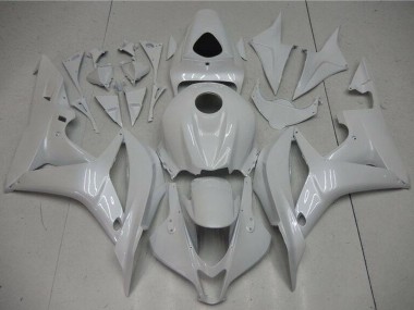 Blanc Perle Carénage Moto Honda CBR600RR 2007-2008 Pas Chère
