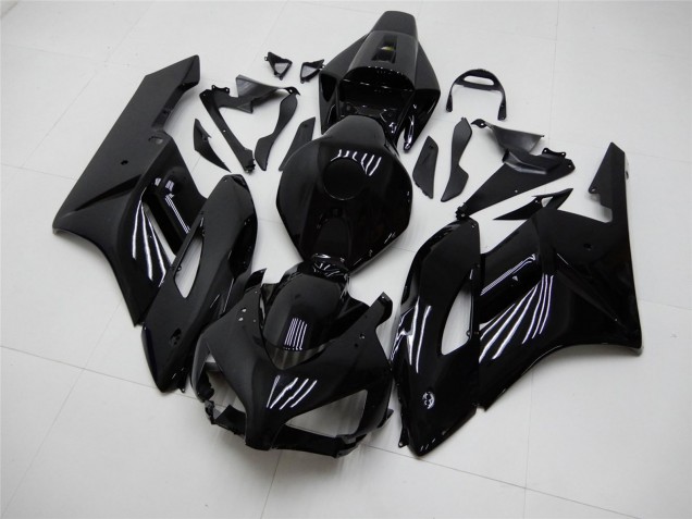 Noir Brillant Noir Mat Carénage Moto Honda CBR1000RR 2004-2005