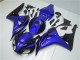 Bleu Noir Brillant Kits Carénages Moto Honda CBR1000RR 2006-2007