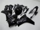 Noir Brillant Kits Carénages Moto Honda CBR1000RR 2008-2011