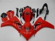 Rouge Noir Brillant Kits Carénages Moto ABS Honda CBR1000RR 2008-2011