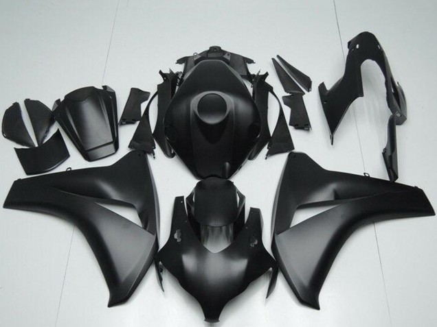 Noir Mat Kits Carénages Moto ABS Honda CBR1000RR 2008-2011