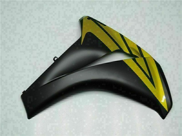 Noir Mat Or Carénage Moto Honda CBR1000RR 2008-2011