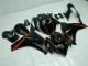 Noir Brillant Rouge Carénage Moto Honda CBR1000RR 2008-2011
