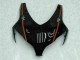 Noir Brillant Rouge Carénage Moto Honda CBR1000RR 2008-2011