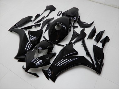 Noir Brillant Carénages Moto Honda CBR1000RR 2012-2016 Pas Chère