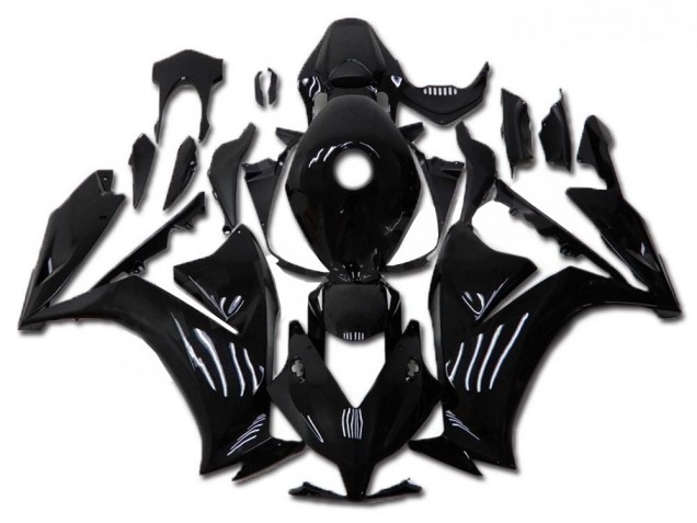 Noir Brillant Carénages Moto Honda CBR1000RR 2012-2016