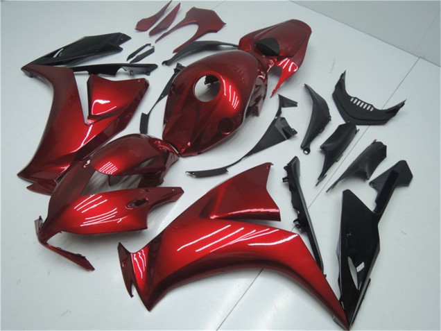 Rouge Noir Carénages Moto Honda CBR1000RR 2012-2016