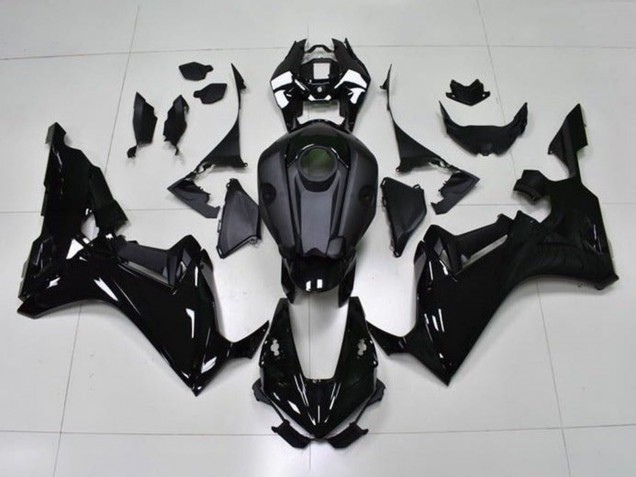 Noir Brillant Noir Mat Carénage Moto Honda CBR1000RR 2017-2023