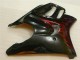Noir Brillant Rouge Flamme Carénage Moto Honda CBR600 F3 1995-1996
