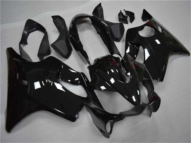 Noir Brillant Kits Carénages Moto Honda CBR600 F4i 2004-2007