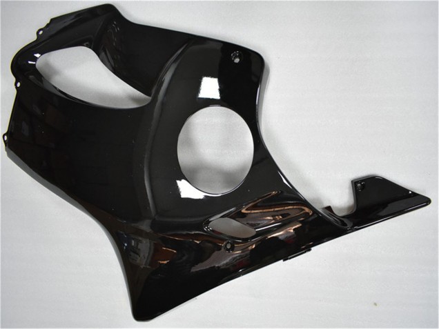 Noir Brillant Kits Carénages Moto Honda CBR600 F4i 2004-2007