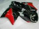 Rouge Noir Brillant Carénage Moto Honda CBR1100XX Blackbird 1996-2007