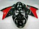 Rouge Noir Brillant Carénage Moto Honda CBR1100XX Blackbird 1996-2007