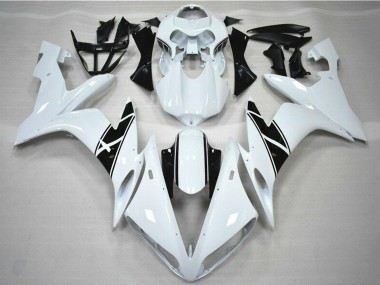 Blanc Noir Carénages Moto Yamaha YZF R1 2004-2006 Pas Chère