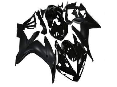 Noir Brillant Noir Mat Carénage Moto Yamaha YZF R1 2004-2006 Pas Chère