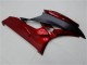 Rouge Noir Mat Kits Carénages Moto Yamaha YZF R6 2006-2007