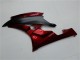 Rouge Noir Mat Kits Carénages Moto Yamaha YZF R6 2006-2007