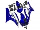 Bleu Blanc Noir Carénage Moto Yamaha YZF R6 2006-2007