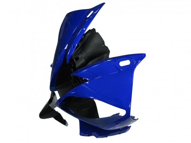 Bleu Blanc Noir Carénage Moto Yamaha YZF R6 2006-2007