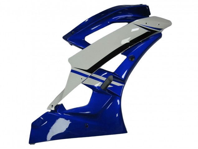 Bleu Blanc Noir Carénage Moto Yamaha YZF R6 2006-2007