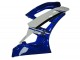 Bleu Blanc Noir Carénage Moto Yamaha YZF R6 2006-2007