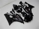 Noir Brillant Noir Mat Kits Carénages Moto Yamaha YZF R6 2006-2007