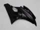 Noir Brillant Noir Mat Kits Carénages Moto Yamaha YZF R6 2006-2007