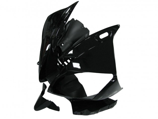 Noir Brillant Noir Mat Carénages Moto Yamaha YZF R6 2006-2007