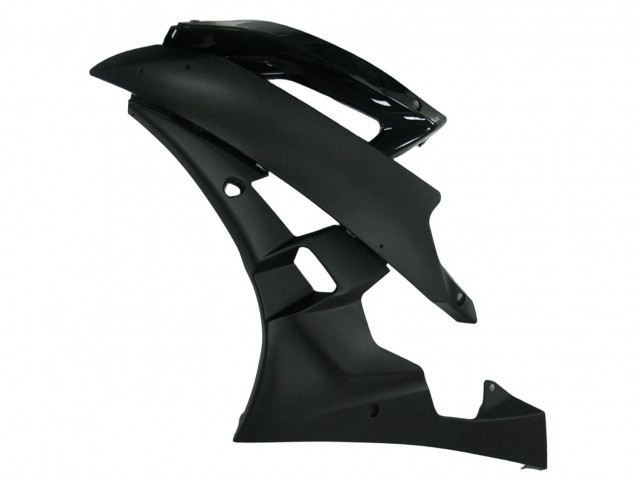 Noir Brillant Noir Mat Carénages Moto Yamaha YZF R6 2006-2007