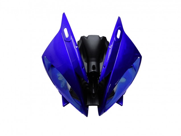 Bleu Noir Mat Carénages Moto Yamaha YZF R6 2006-2007