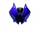 Bleu Noir Mat Carénages Moto Yamaha YZF R6 2006-2007