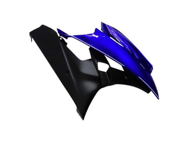 Bleu Noir Mat Carénages Moto Yamaha YZF R6 2006-2007