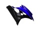 Bleu Noir Mat Carénages Moto Yamaha YZF R6 2006-2007