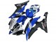 Blanc Bleu Noir Mat Yamalube Carénage Moto Yamaha YZF R6 2008-2016