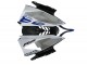 Blanc Bleu Noir Mat Yamalube Carénage Moto Yamaha YZF R6 2008-2016