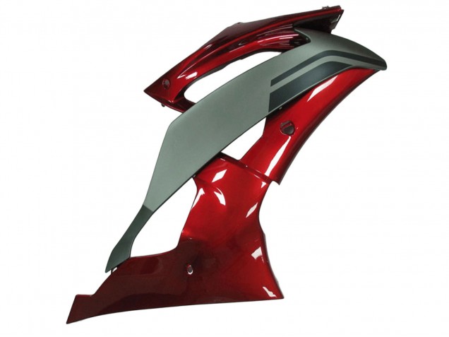 Rouge Gris Carénage Moto Yamaha YZF R6 2008-2016